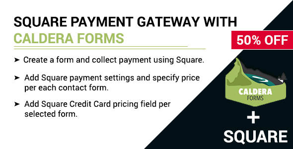 Square And Caldera Form Integration Preview Wordpress Plugin - Rating, Reviews, Demo & Download