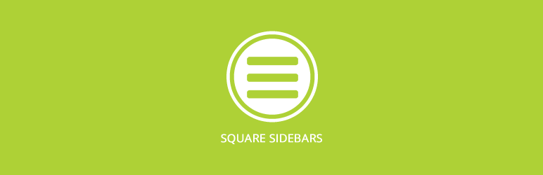 SQUARE Custom Sidebars Preview Wordpress Plugin - Rating, Reviews, Demo & Download