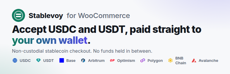 Stablevoy For WooCommerce Preview Wordpress Plugin - Rating, Reviews, Demo & Download