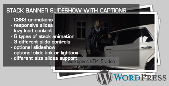 Stack Banner Slideshow With Captions Preview Wordpress Plugin - Rating, Reviews, Demo & Download