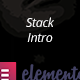 Stack Intro For Elementor