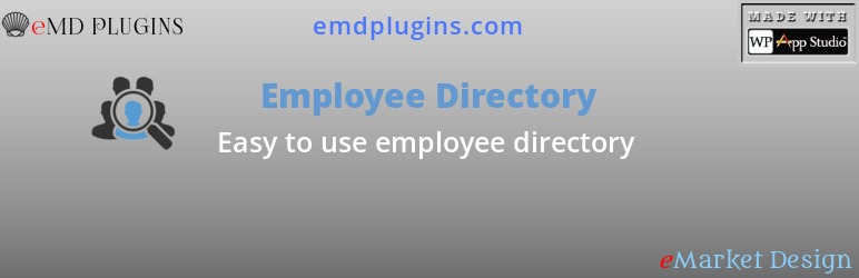 Staff Directory – Employee Directory Plugin for Wordpress Preview - Rating, Reviews, Demo & Download