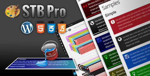 STB Pro – Special Text Boxes Pro Editin Preview Wordpress Plugin - Rating, Reviews, Demo & Download