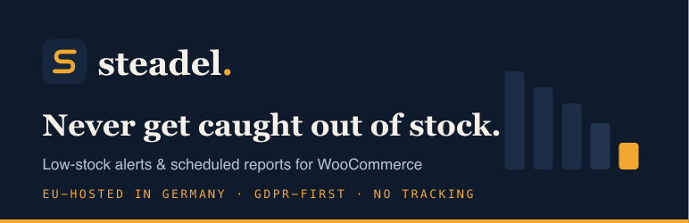 Steadel Low-Stock Alerts Preview Wordpress Plugin - Rating, Reviews, Demo & Download