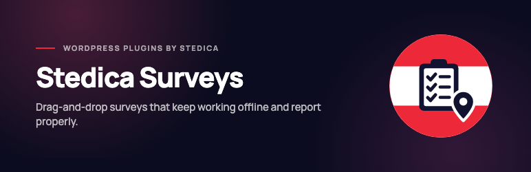 Stedica Surveys Preview Wordpress Plugin - Rating, Reviews, Demo & Download