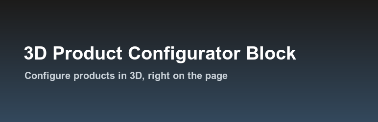 Steil 3D Configurator Preview Wordpress Plugin - Rating, Reviews, Demo & Download