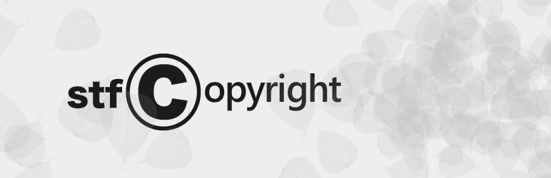 StfCopyright Preview Wordpress Plugin - Rating, Reviews, Demo & Download