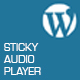 Sticky Audio Player For Wordpress