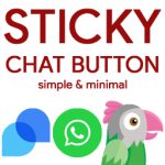 Sticky Button – Click To Chat