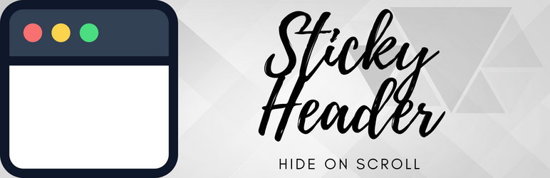 Sticky Header & Hide When Scroll Down Preview Wordpress Plugin - Rating, Reviews, Demo & Download