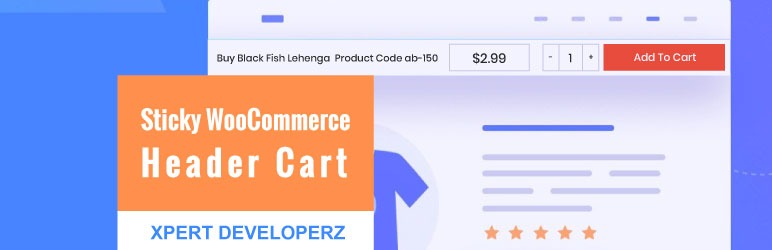 Sticky WooCommerce Header Cart Preview Wordpress Plugin - Rating, Reviews, Demo & Download