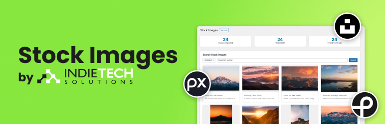 Stock Images By Indietech Preview Wordpress Plugin - Rating, Reviews, Demo & Download