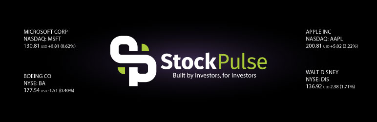 StockPulse Preview Wordpress Plugin - Rating, Reviews, Demo & Download
