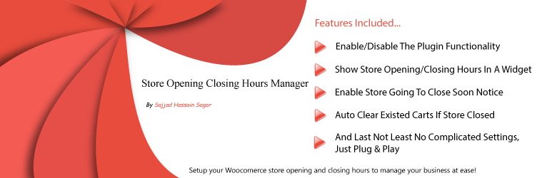 Store Opening Closing Hours Manager Preview Wordpress Plugin - Rating, Reviews, Demo & Download