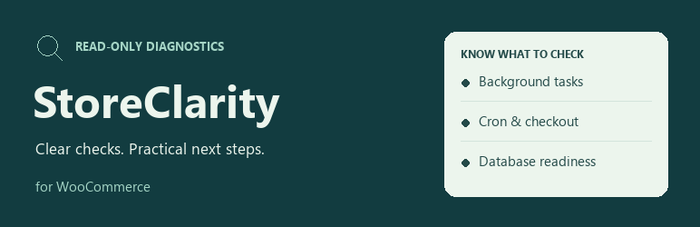 StoreClarity For WooCommerce Preview Wordpress Plugin - Rating, Reviews, Demo & Download