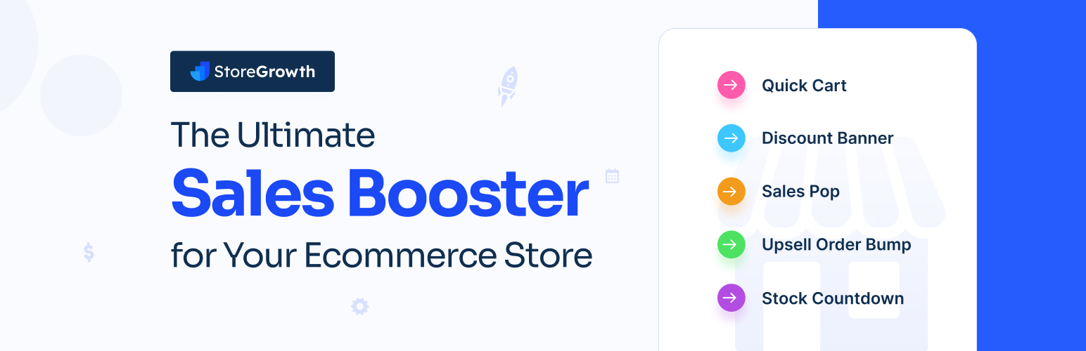 StoreGrowth – Sales Booster Preview Wordpress Plugin - Rating, Reviews, Demo & Download