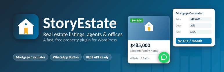 StoryEstate Preview Wordpress Plugin - Rating, Reviews, Demo & Download