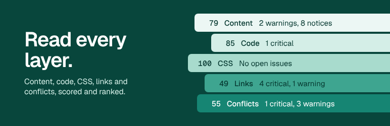 Strata Site Audit Preview Wordpress Plugin - Rating, Reviews, Demo & Download