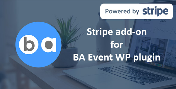 Stripe Add-on For BA Event WP Plugin Preview - Rating, Reviews, Demo & Download