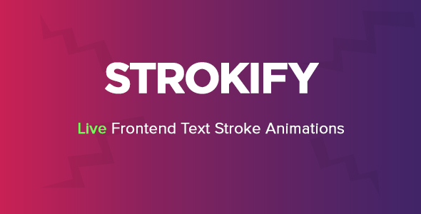 Strokify For Elementor Preview Wordpress Plugin - Rating, Reviews, Demo & Download