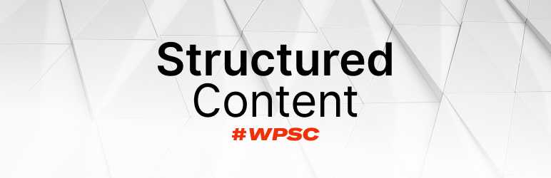 Structured Content (JSON-LD) #wpsc Preview Wordpress Plugin - Rating, Reviews, Demo & Download