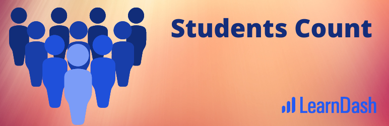 Students Count For LearnDash Preview Wordpress Plugin - Rating, Reviews, Demo & Download