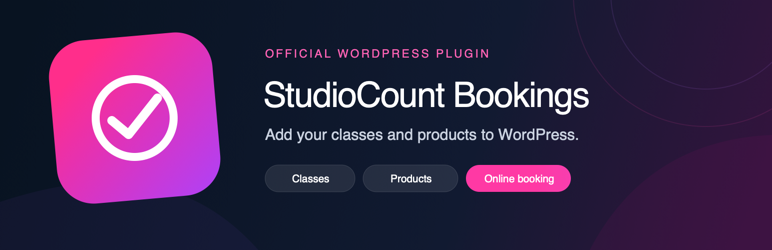 StudioCount Bookings Preview Wordpress Plugin - Rating, Reviews, Demo & Download