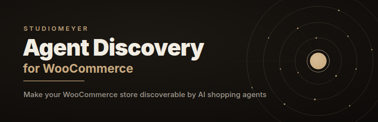 StudioMeyer Agent Discovery For WooCommerce Preview Wordpress Plugin - Rating, Reviews, Demo & Download
