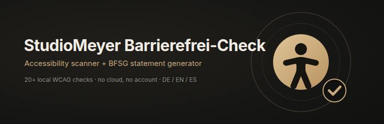 StudioMeyer Barrierefrei-Check Preview Wordpress Plugin - Rating, Reviews, Demo & Download