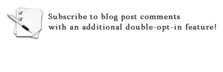Subscribe To Double-Opt-In Comments Preview Wordpress Plugin - Rating, Reviews, Demo & Download
