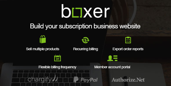 Subscription Boxer – WordPress Subscription E-Commerce Preview - Rating, Reviews, Demo & Download