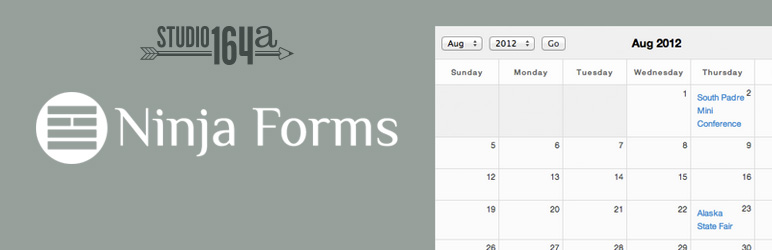 Sugar Events Calendar – Ninja Forms Add-on Preview Wordpress Plugin - Rating, Reviews, Demo & Download