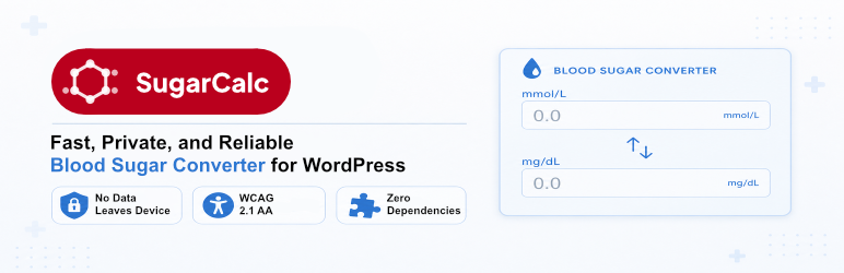 SugarCalc Preview Wordpress Plugin - Rating, Reviews, Demo & Download