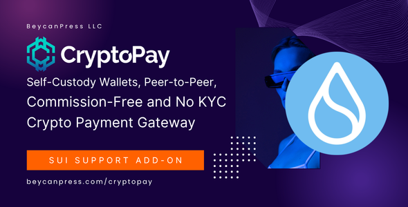 Sui Crypto Payments Support For CryptoPay Preview Wordpress Plugin - Rating, Reviews, Demo & Download
