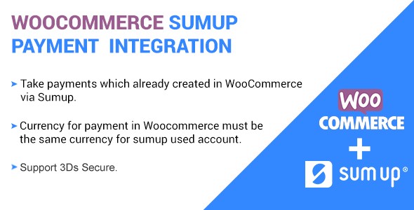 SumUp Payment Gateway For WooCommerce Preview Wordpress Plugin - Rating, Reviews, Demo & Download