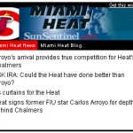 Sun-Sentinel Miami Heat News And Blog Widget