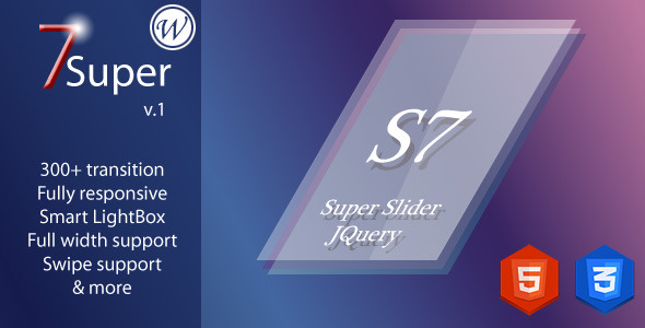 Super 7 – Responsive Wordpress Image Slider Plugin Preview - Rating, Reviews, Demo & Download