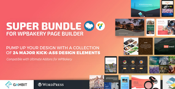 Super Bundle For WPBakery Page Builder (formerly Visual Composer) Preview Wordpress Plugin - Rating, Reviews, Demo & Download