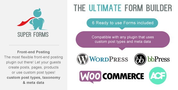 Super Forms – Front-end Posting Add-on Preview Wordpress Plugin - Rating, Reviews, Demo & Download