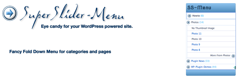 SuperSlider-Menu Preview Wordpress Plugin - Rating, Reviews, Demo & Download