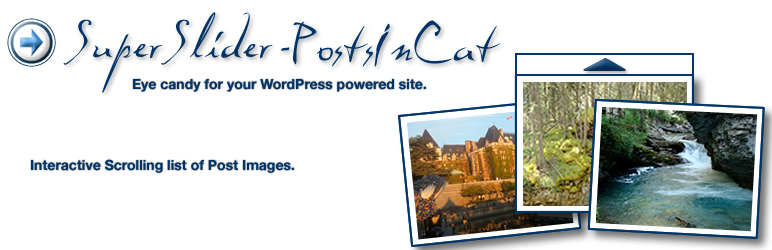 Superslider-PostsinCat Preview Wordpress Plugin - Rating, Reviews, Demo & Download