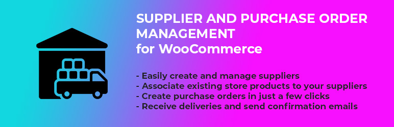Supplier And Purchase Order Management For WooCommerce Preview Wordpress Plugin - Rating, Reviews, Demo & Download