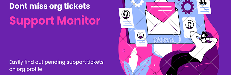 Support Monitor – WordPress Support Monitor Plugin Preview - Rating, Reviews, Demo & Download