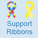 Support Ribbons For Your Site