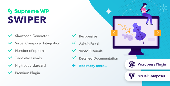 Supreme Swiper | WordPress Plugin Preview - Rating, Reviews, Demo & Download