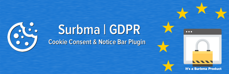 Surbma | GDPR Proof Cookie Consent & Notice Bar Preview Wordpress Plugin - Rating, Reviews, Demo & Download