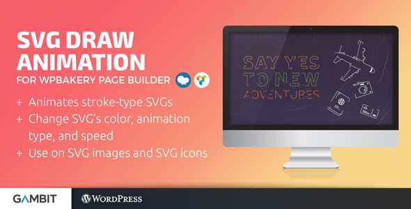 SVG Draw Animation For WPBakery Page Builder (formerly Visual Composer) Preview Wordpress Plugin - Rating, Reviews, Demo & Download