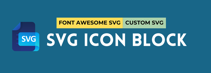 SVG Icon Block Preview Wordpress Plugin - Rating, Reviews, Demo & Download