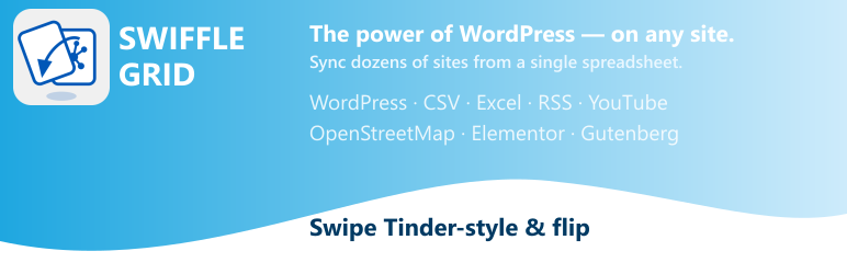 Swiffle Grid Preview Wordpress Plugin - Rating, Reviews, Demo & Download