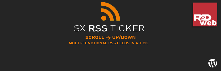 Sx RSS Ticker Preview Wordpress Plugin - Rating, Reviews, Demo & Download